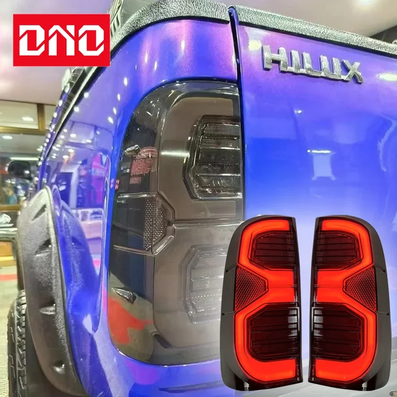 

Car LED Tail Light For Toyota Hilux 2004-2010 2011 2012 2013 2014 Taillight Rear Fog Lamp Brake Reverse Turn Signal