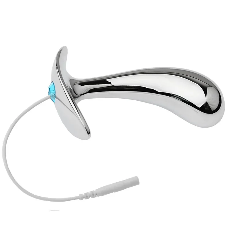 Electro Shock Anal Dilator Stimulator Body Massage Anal Plug Prostate Massage Medical Themed Toys Butt Plug Sex Toys For Couple