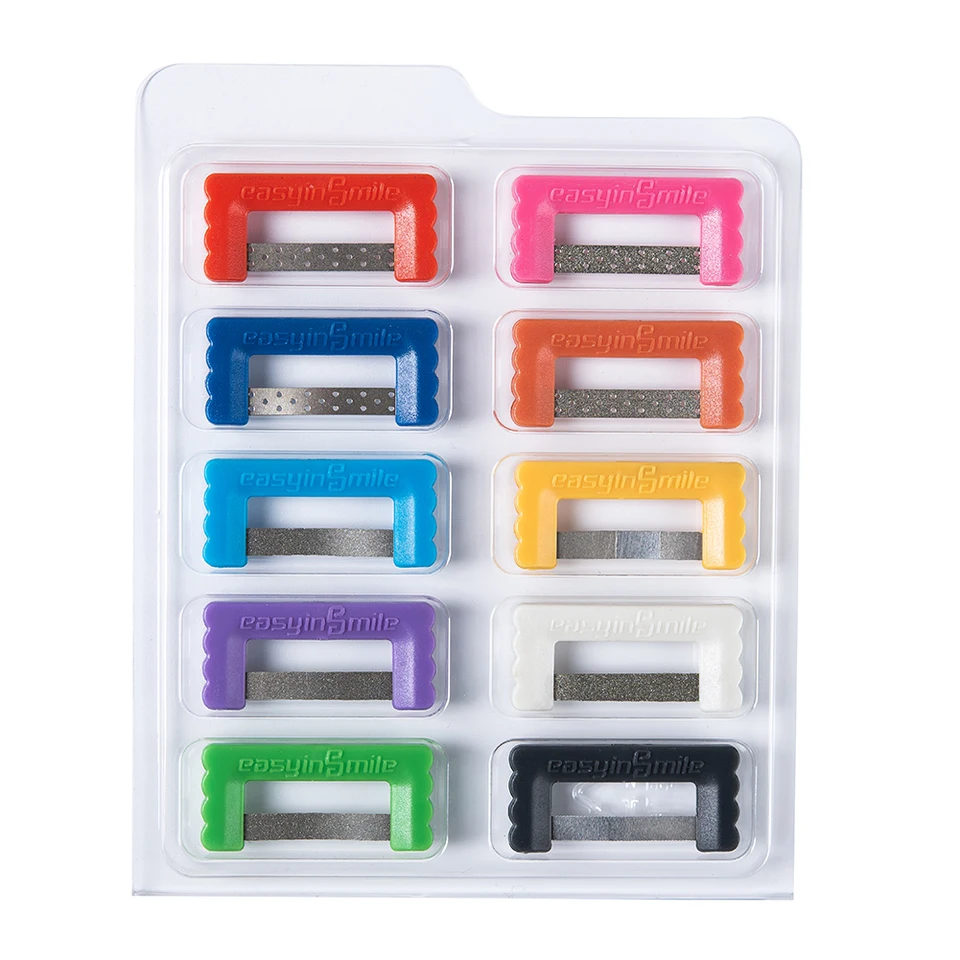 Interproximal Enamel Strips Orthodontic Polishing Kits 10pcs