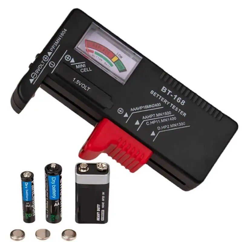 

BT-168D Digital Battery Capacity Tester Checkered Charge Indicador De Bateria Diy Electronic Test Equipment Internal Detector
