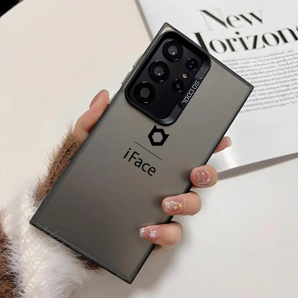 Shiny Shockproof TPU Phone Case - Cool iFace Design