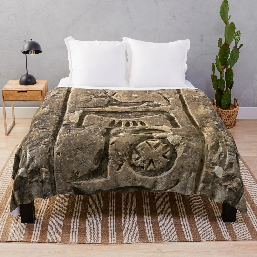 

Nubty (The Ancient Egyptian God Set/Seth) Throw Blanket Blankets For Bed Luxury Thicken Polar Blankets
