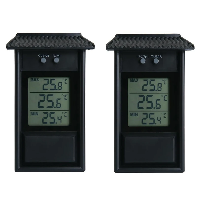 

Waterproof Outdoor Temperature and Humidity Meter with Memory Function