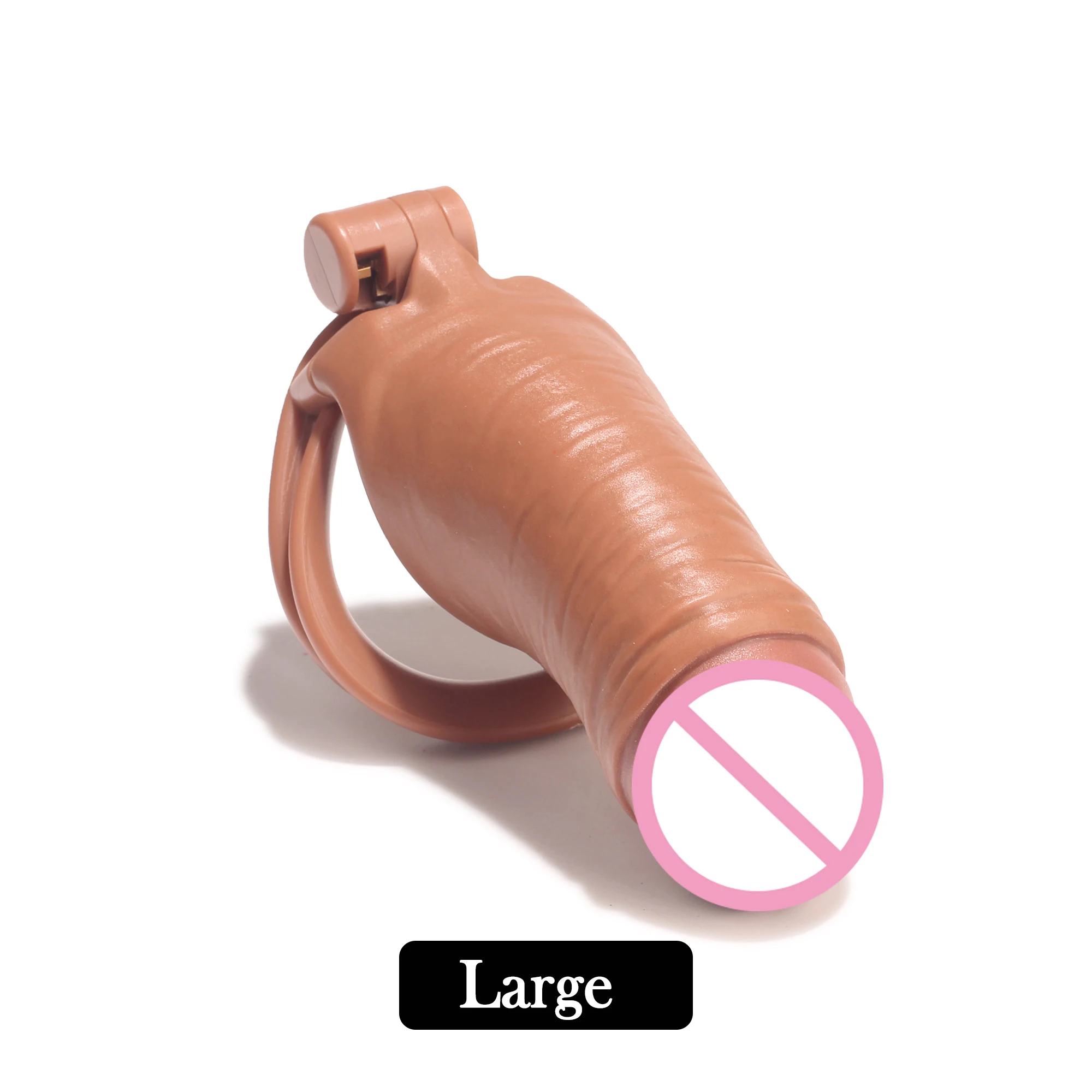 Utdisguise Ultra Male Realistic CB Cock Cage Penis Chastity Lock Penis Bondage Abstinence Anti-Cheating Adult Sex Toys penis chastity cage chastity lock sex toy