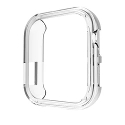 Soft TPU Silicone Protective Cover Case for Huawei Watch Fit Series (Clear)