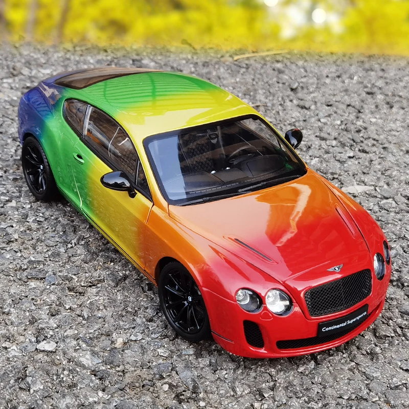 Welly 1:18 Bentley Continental Supersports Modello Di Auto In Lega Pressofuso Veicoli Giocattolo In Metallo Modello Di Auto Collezione Di Simulazione 