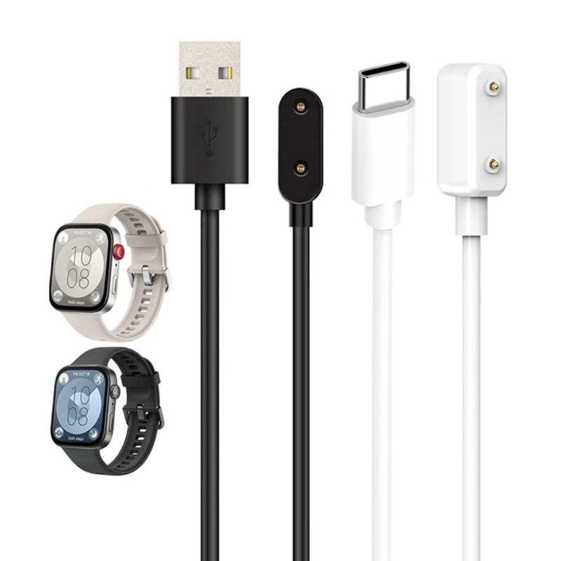 Huawei Watch 3,fit3,USB Type Cケーブル充電器,急速充電ステーション 
