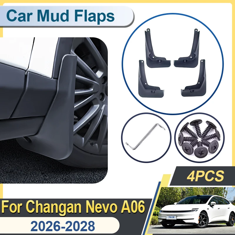 Changan Nevo A06 2026 액세서리 2027 2028 용 자동차 머드 플랩 전면..