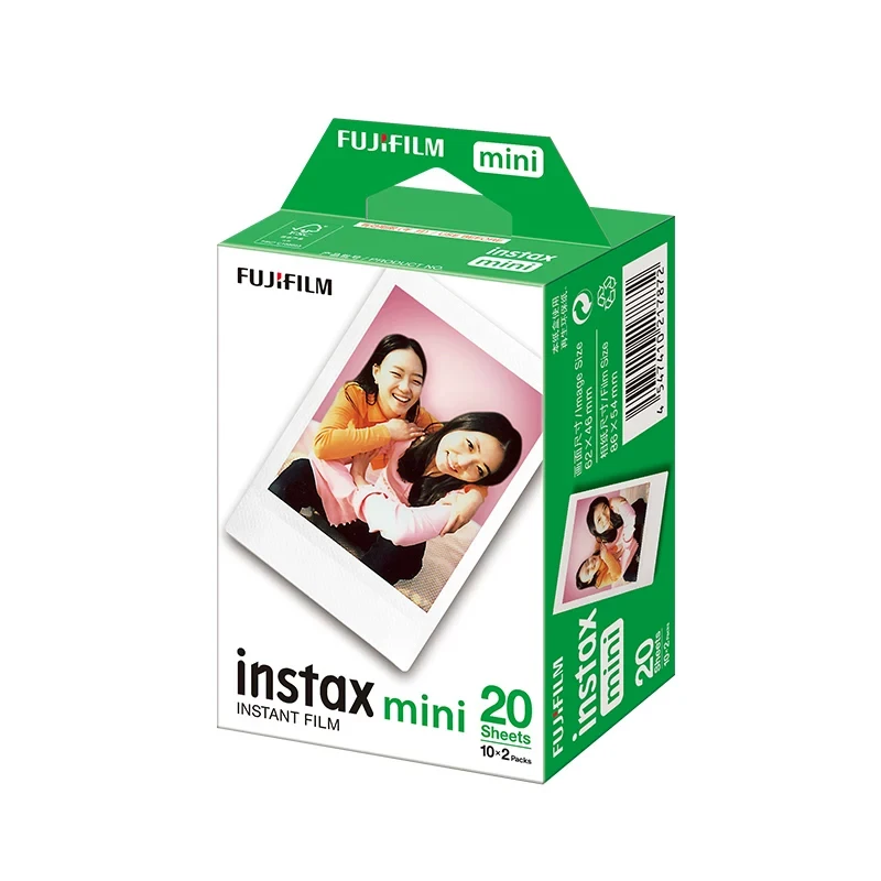 후지필름 인스탁스 미니 필름 화이트 엣지 포토 페이퍼 10-100매 후지 인스턴트 사진 카메라 미니 12/11 미니 9 8 7s 70 EVO 링크용