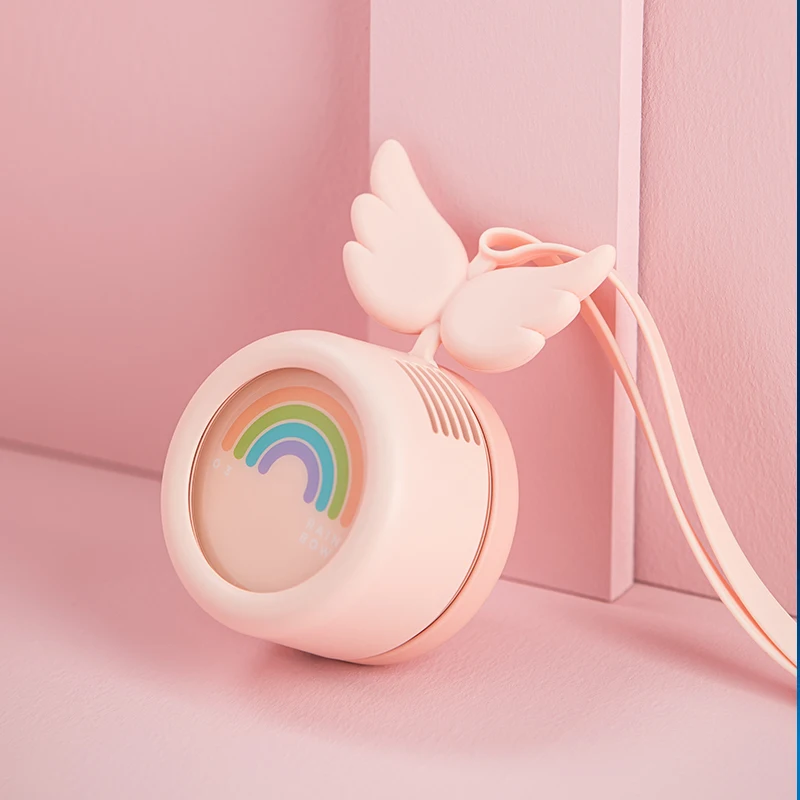 

Kawaii Sailor Moon Hanging Neck Fan Wearable Mini Usb Rechargeable for Indoor Outdoor Portable Ultra Quiet Mini Handheld