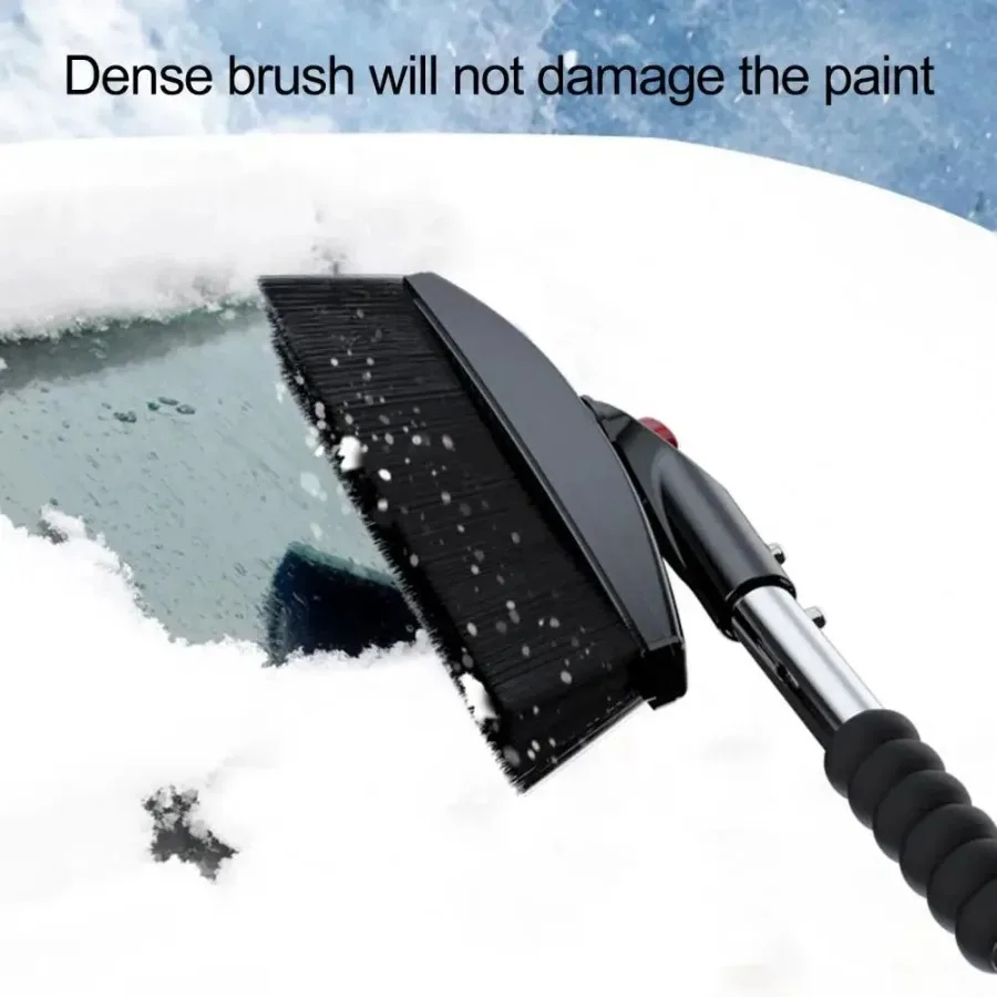 3 In 1 Snow Shovel Snow Remover Shovel Retractable Snow Brush Winter Detachable Car Snow Shovel Set For Car Truck Camping 3
