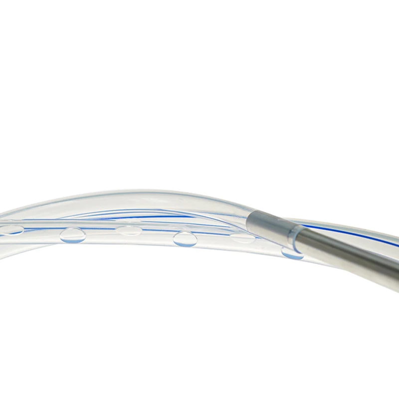 KranVer 1PC Closed Wound Drainage System Round Perforated Drain with Trocar and Silicone Reservoir for Wound Drainage Surgical 4