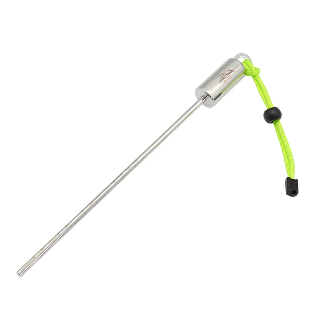 Scuba Tauchen Flasche Klopfer Edelstahl Klingeln Glocke Pol Mit Skala Hand Seil Unterwasser Sonde Stange Werkzeuge – Detail 33
