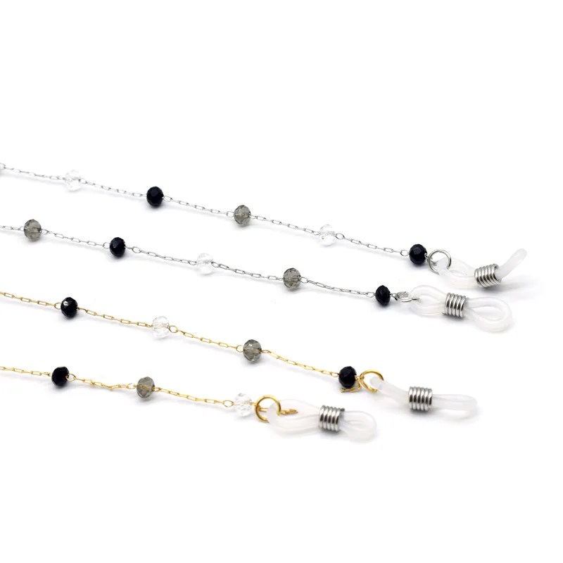 

Crystal Bead Eyewear Chain for Men and Women Decorative Glasses Pendant Delicate Sunglasses Chains