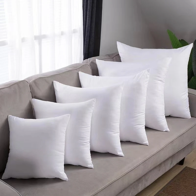 

Cotton Pillow Cojines 45x45cm Comfortable Minimalist Sofa Home Size White Pillow Core Decorative Cushion Core 2024 New FZ0001