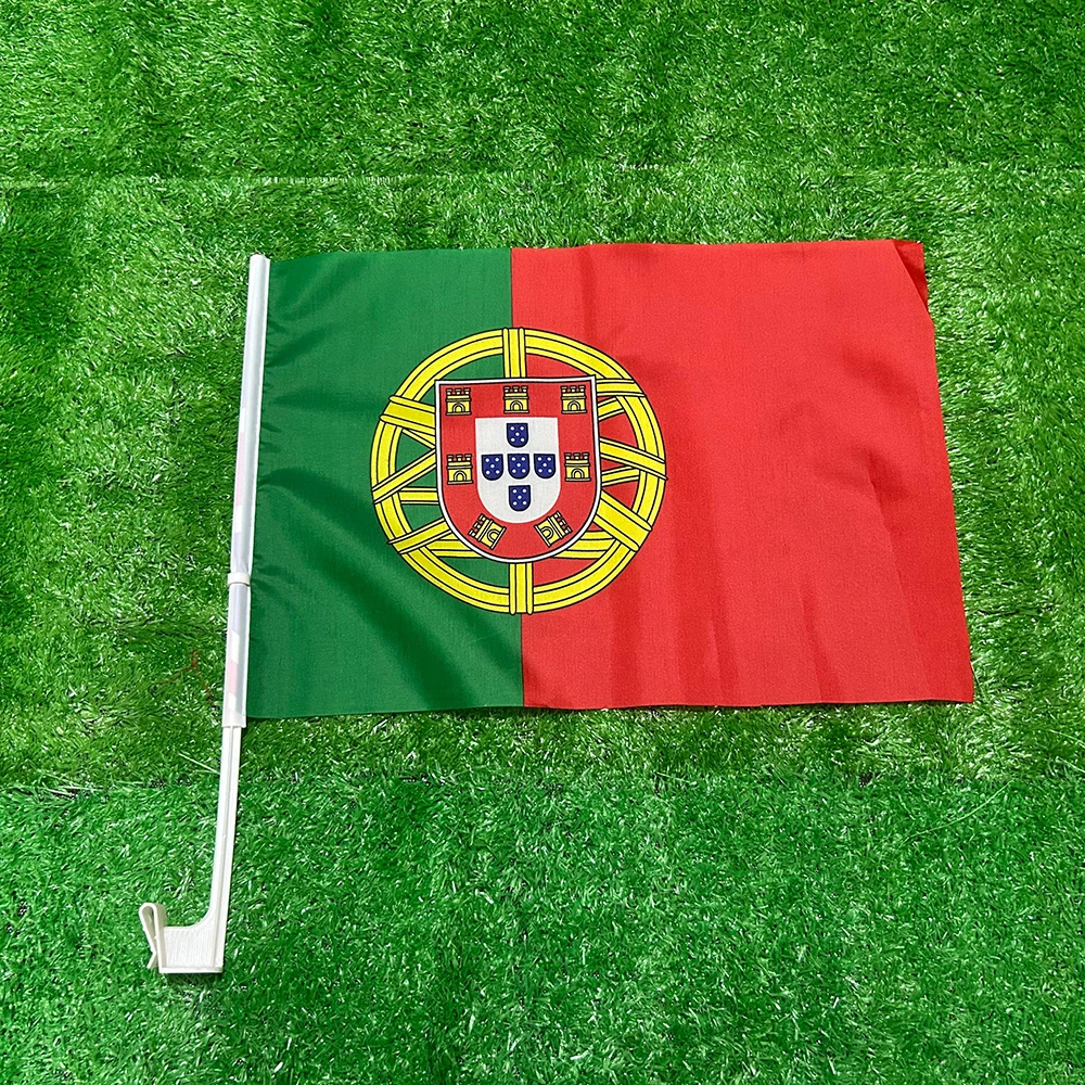 90X150cm Portugal Flag Polyester 14x21cm Portugal hand flag / string flag / des… - Image 3