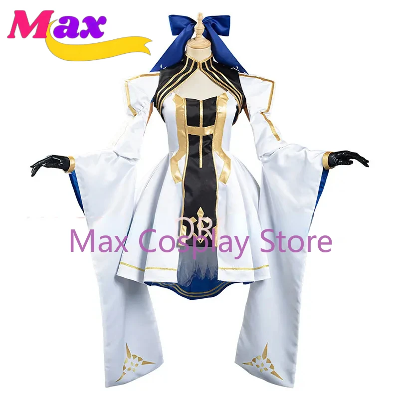 Max Arturia Pendragon Costume Cosplay Carnevale Halloween Taglia Personalizzata