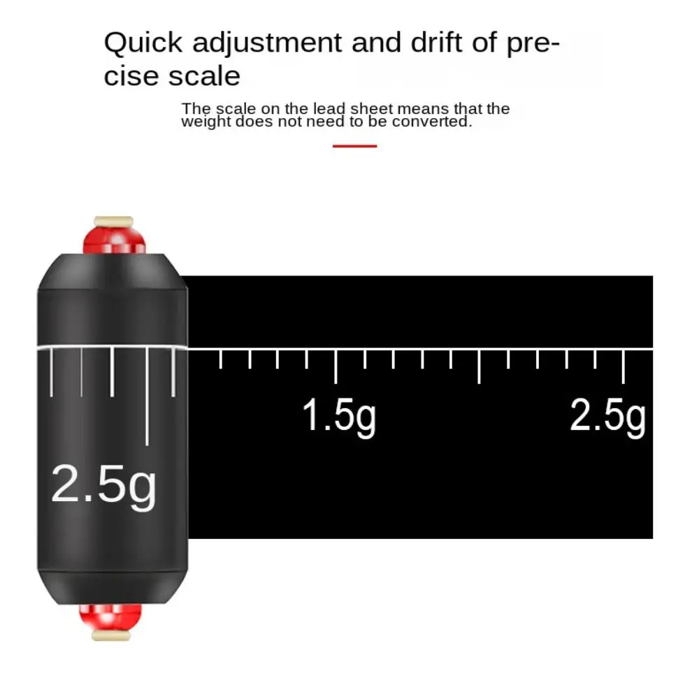 10 teile/los Gewichte Bleis inker für sportliche schnell verwendet 1,5-10g zum Angeln Karpfen liefert Fisch Sport Tackle Tool Zubehör – Detail 2