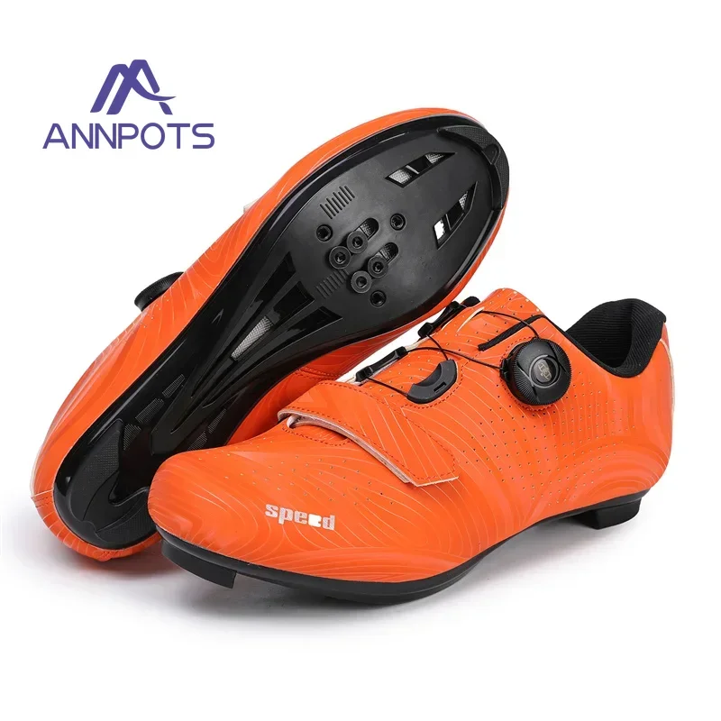 Women Flats Cleats Shoes Professional Men Mtb Cycling Shoes White Racing Self-Locking Speed Road SPD Bicycle Sneakers