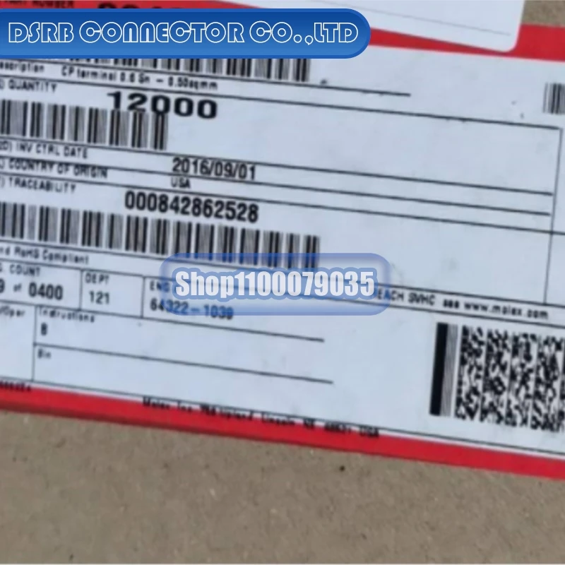 

100 шт./партия 64322-1039 64323-1039 6619323BSS 7114-1471 7116-1261 7116-2874 7-1452671-3