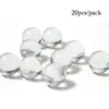 20pcs/pack 10mm 14mm 16mm Glass Balls Transparent Solid Marble for Slingshot Shooting & Marble Track & Traditional Marbles Games 1