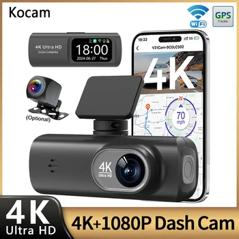 4K WiFi Dual-Lens Dash Cam 1