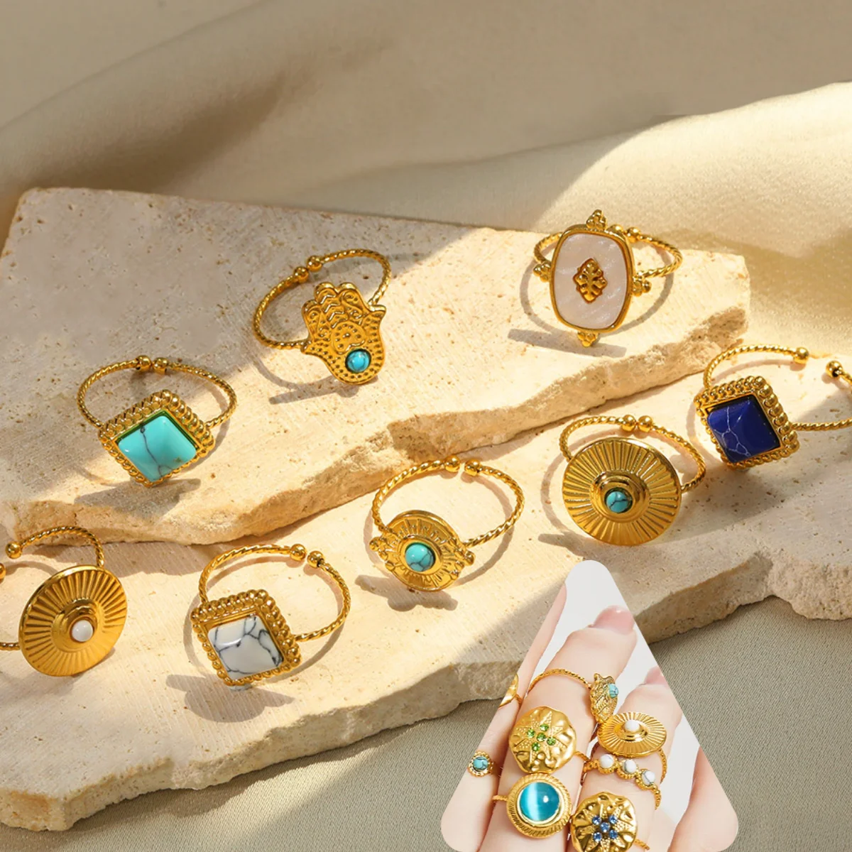 Square Stone Gold Ring Design: Real-World Insights from Someone Who ...