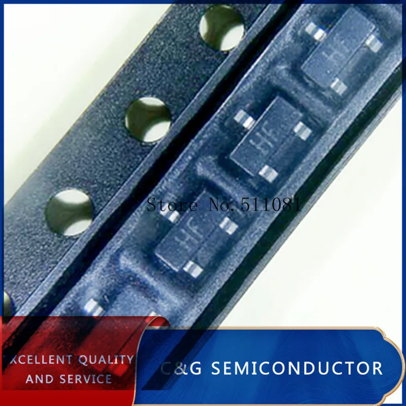 100pcs BJT Transistor 2SC1815 C1815 HF SOT-23 SMD triode transistors bjt transistor