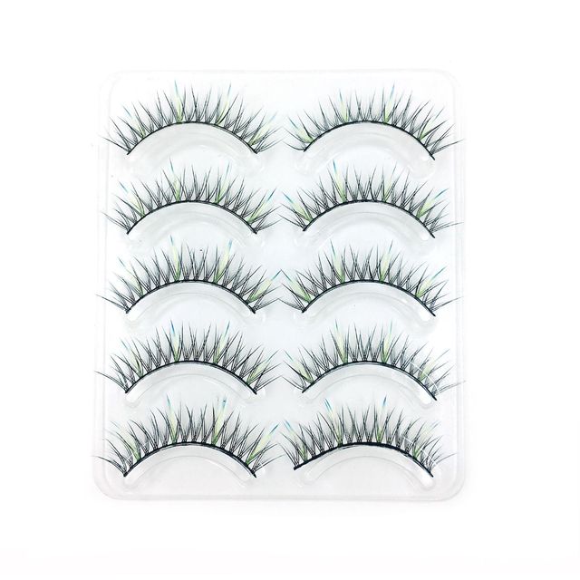 3D/5D/6D Faux Mink Hair False Eyelashes Long Full Volume Fluffy Wispies Lashes Handmade Eyelashes Extension Tools