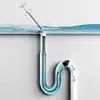 60/90/200cm Bend Curve Grabber Spring Grip Tool For Home Kitchen SinkGarden Usage 4 Claw Flexible Long Reach Pick Up Assist Tool 3