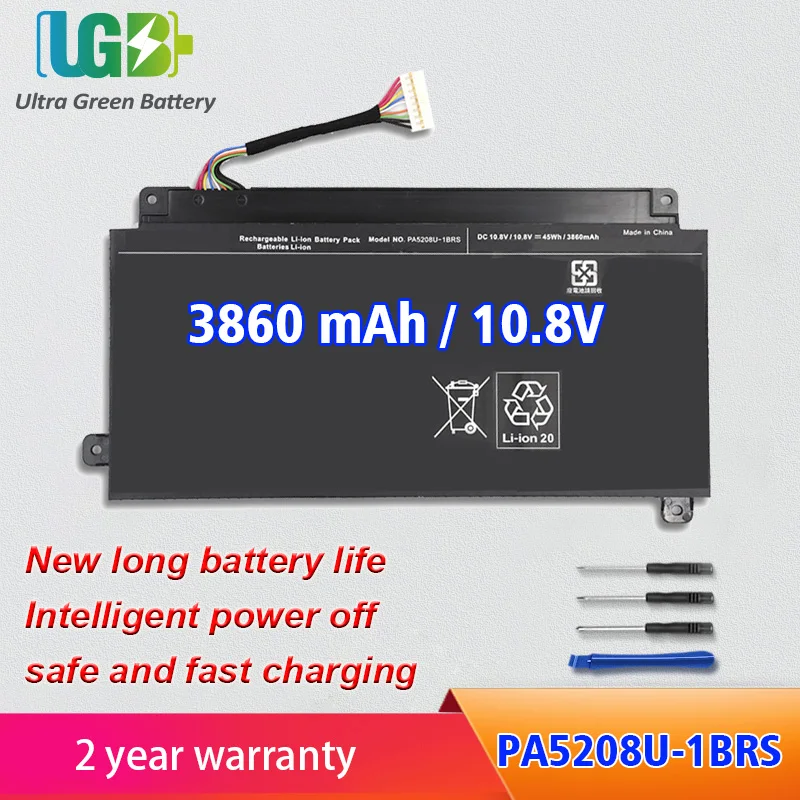 

UGB New PA5208U-1BRS PA5208U Battery For Toshiba Chromebook CB30 CB35 CB35-B3340 CB35-B3330 for Satellite E45W P55W