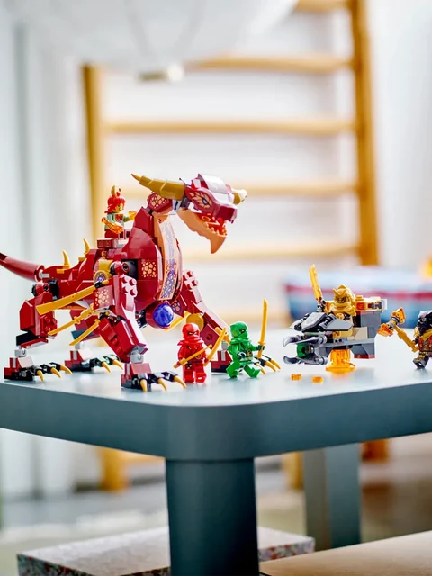 LEGO 71793 NINJAGO Heatwave Transforming Lava Dragon Zestaw