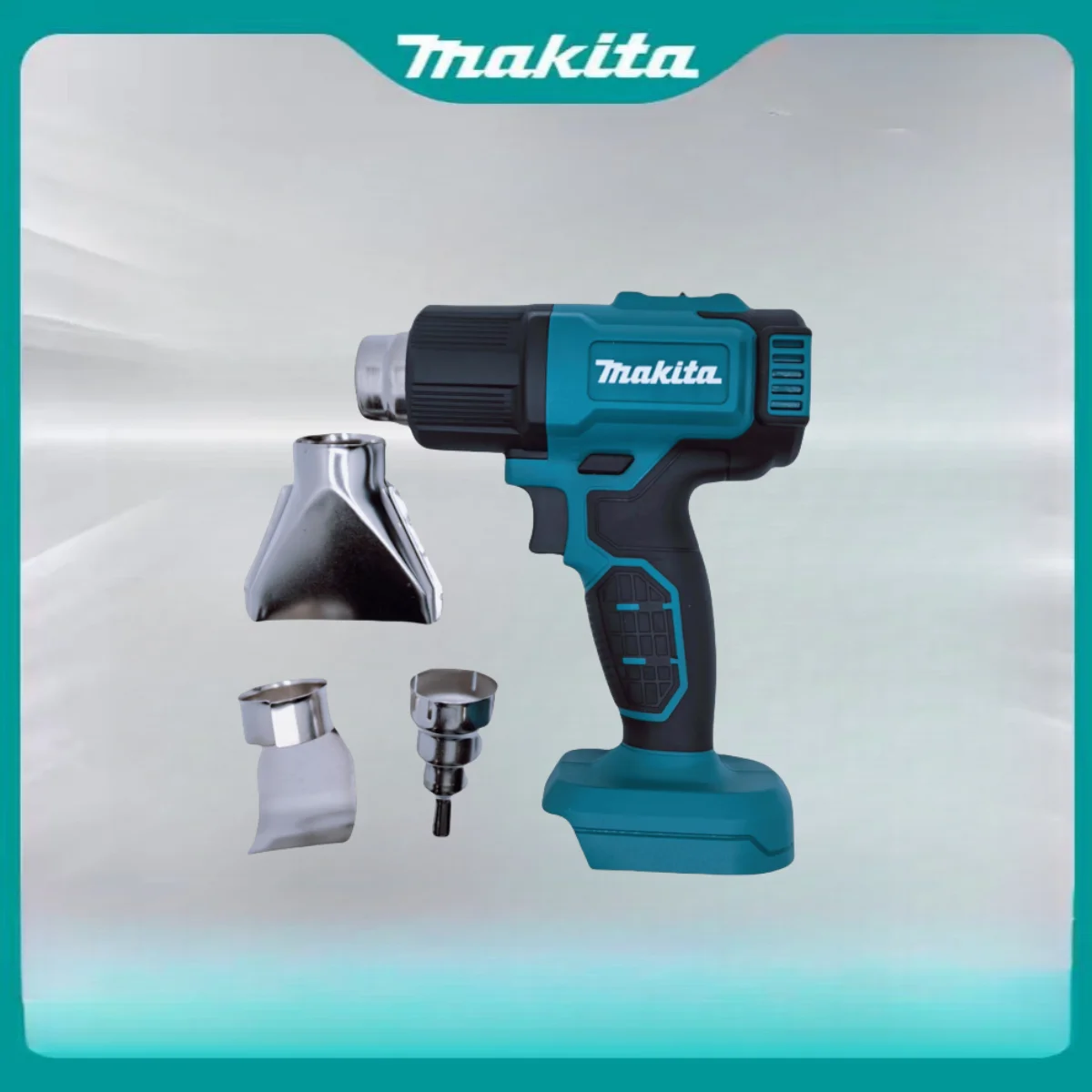 Makita 18v Hot Air Baking Gun Tools Cordless Heat Gun Air Dryer For Soldering Max 550&deg;C Shrink Film Wireless Rechargeable DHG181