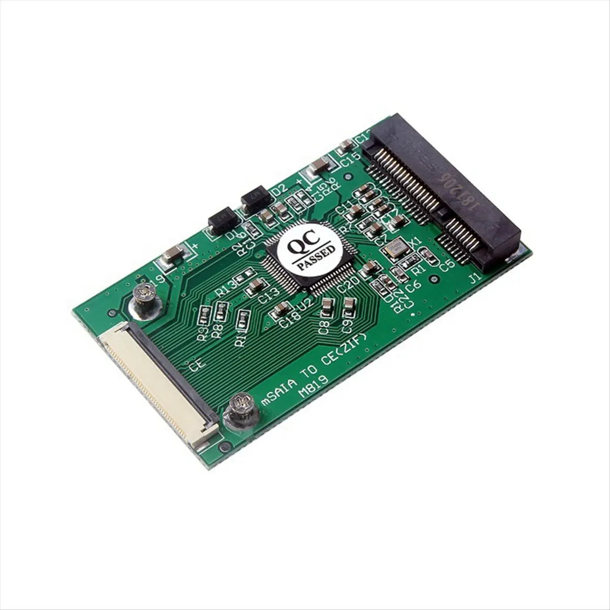 AT42 MSATA SSD-CE ZIF 어댑터 미니 PCI-E MSATA SSD-40핀 1.8인치 변환기 카드 전송 변환기 카드