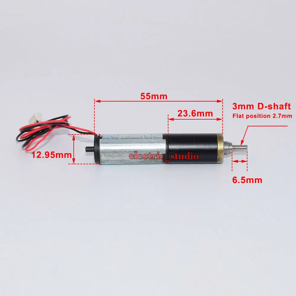 스위스 Maxon-RE13 미니 코어리스 기어 모터, 13mm DC 5V-12V 저속 유성 풀 메탈 기어 박스 효율 기어 모터 DIY 로봇