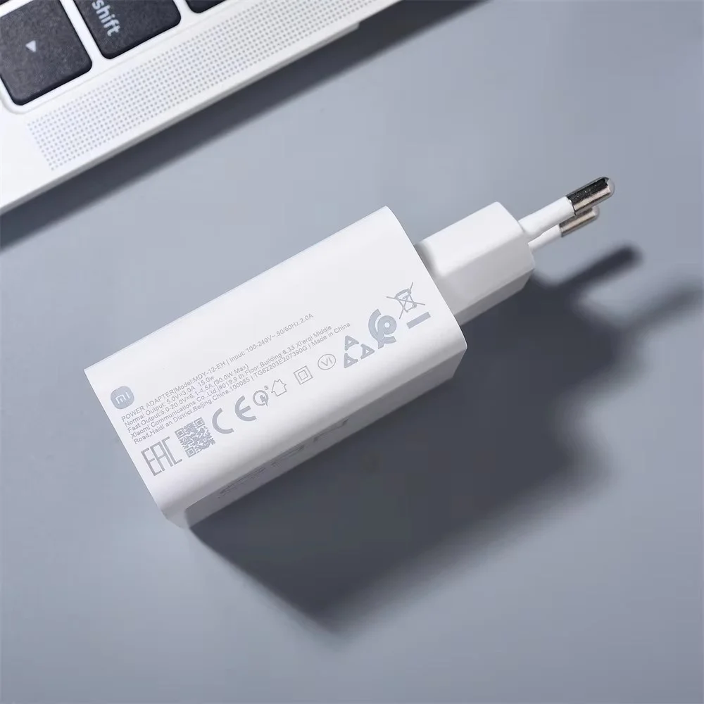Xiaomi 90W GaN Turbo Fast Charging Adapter with Type-C Cable