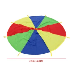 Rainbow Design Colorful Umbrella for Outdoor Sports & Entertainment (3.6m)