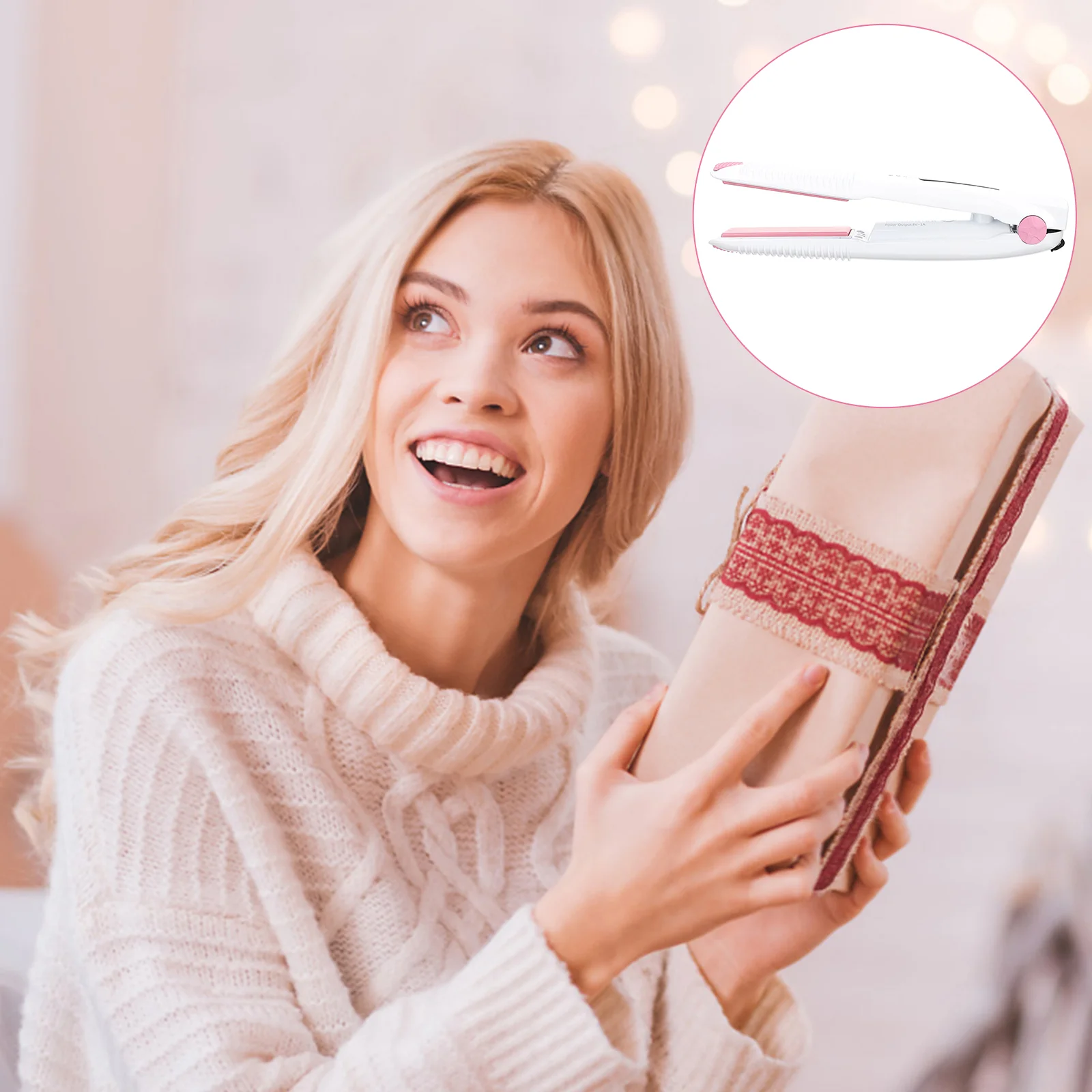 

Hair Straightener Styling Wireless Automatic Small Curler Rechargeable Abs Travel