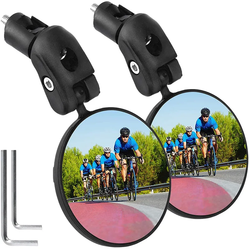 Enhanced Rearview Bicycle Mirror with Adjustable Handlebar – Boost Safety and Visibility While Riding