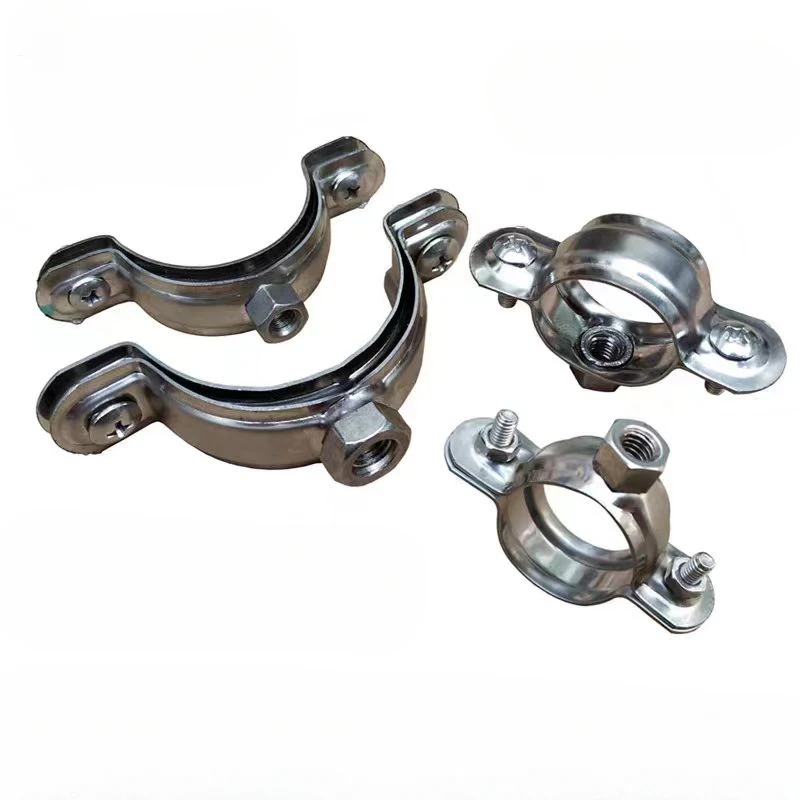 2Pcs304StainlessSteelPipeClampPPRWaterSupplyHangerClamp