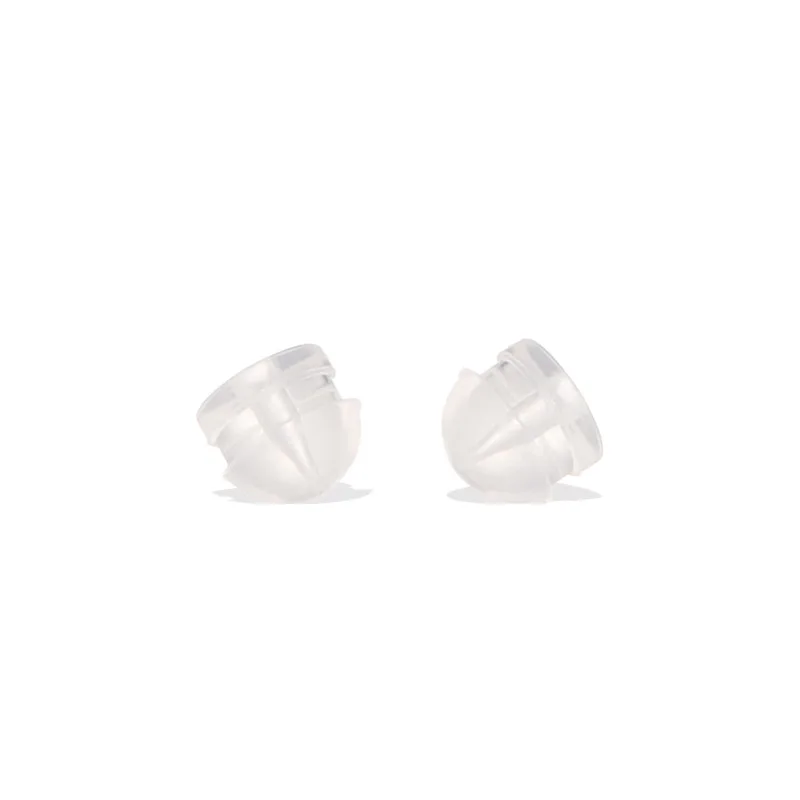 10 Bullets Plastic Ear Plugs Ear Plugs Accessories Transparent Studs Rear Rings Cap