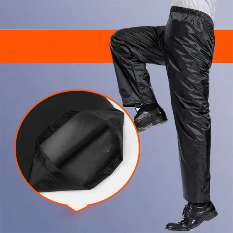 Motorcycle Motorbike Rainproof Single Pants Waterproof Unisex Riding Fishing Adult Outdoor Fishing Breathable Wear Rain Pants