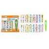 Baby English Educational Voice Reading Machine Book Smart Reading Pen Children Studay Papers Learning Animal Toys Language Kit 4