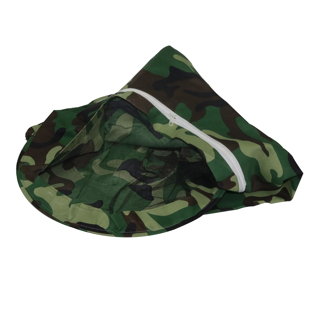 Summer Camouflage Beekeeping Hat Beekeeper Beekeeping Clothes Bee Sting Protection Clothing Hood Tools Height 178cm