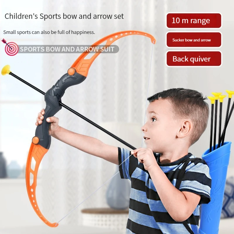 Arc Et Flèches Enfants Avec LED | 10 Flèches à Ventouse + Cibles | Jouet Tir à L'Arc 3-12 Ans | Intérieur & Extérieur | Idée Cadeau Garçon Fille