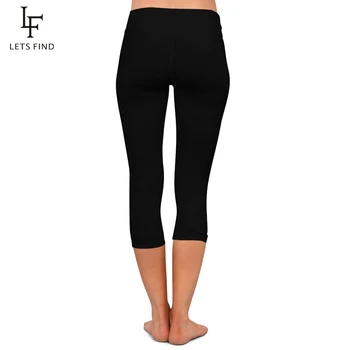Toaen Pantaloni Capri Donna Leggins Sportivi Con Tasche Leggings Da Corsa Yoga Pants Vita Alta - Foto 9