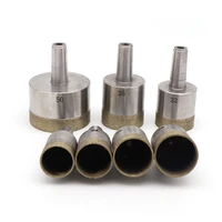 Foret fritté en poudre de diamant à tige de 10mm, ouvre-trou de diamètre 4-86mm pour la coupe de perçage de carreaux de verre/céramique/marbre 1 pièce 5