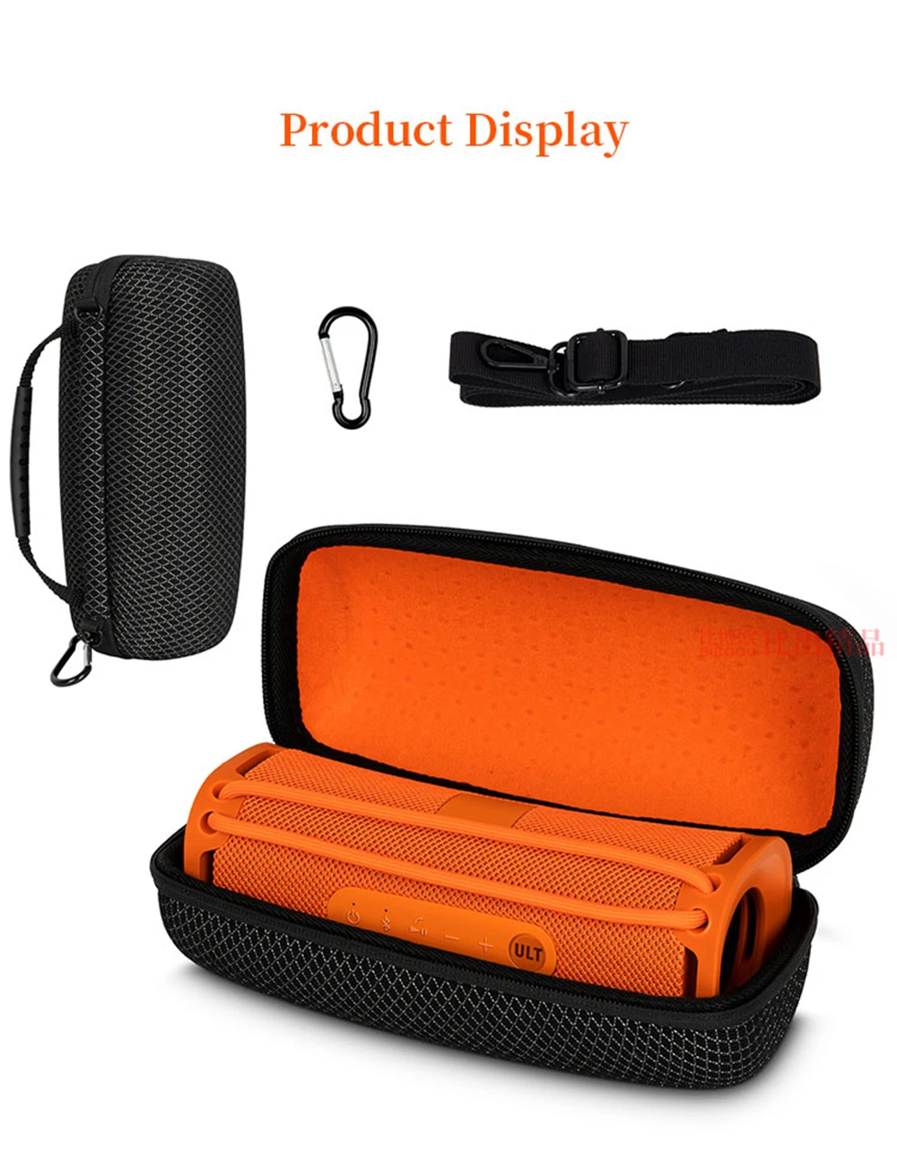 Portable Bag for Sony ULT FIELD 1 Speaker Sound Permeable Bags for JBL Charge5 Outdoors Travel Carrying Transparent Case