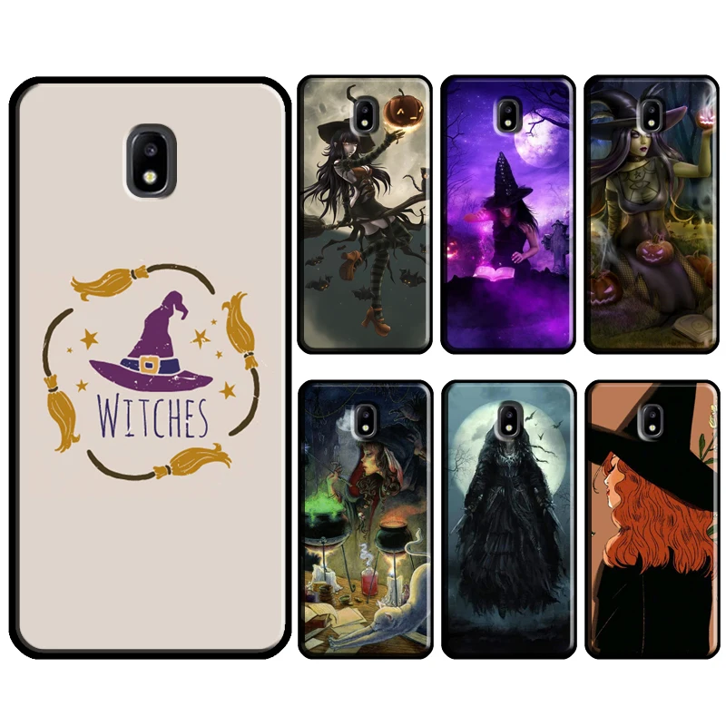 Чехол с Хэллоуин Bad Witch для Samsung J6 J4 Plus A6 A8 A9 J8 J2 Core 2018 A3 A5 2016 J3 J5 J7 2017 чехол телефона |