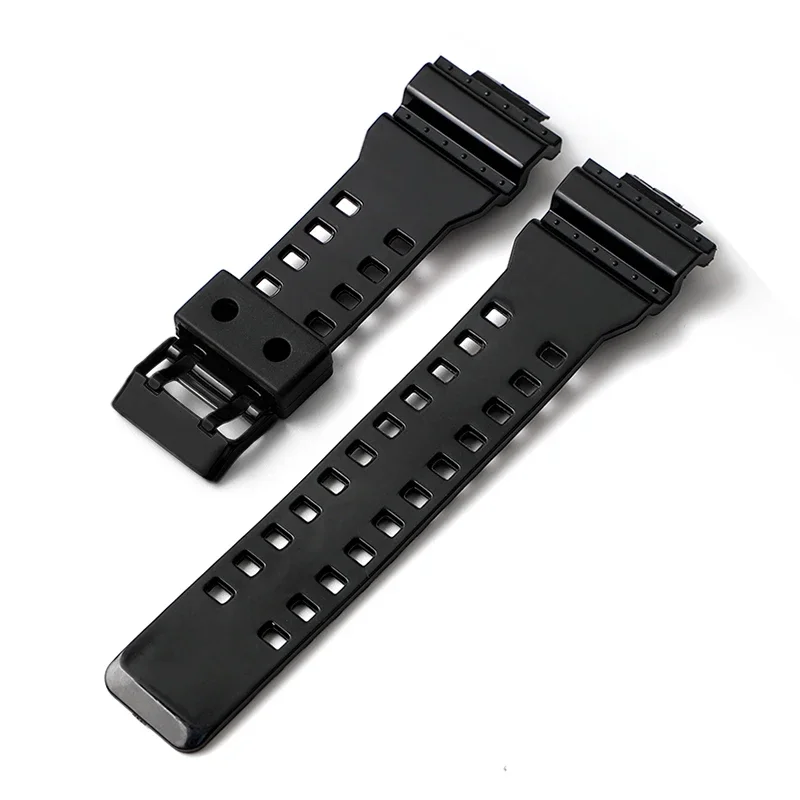 Enhanced Silicone Resin Watch Strap, 16mm, Compatible with Popular G-Shock Series